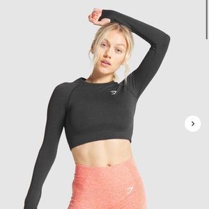 Gymshark vital seamless long sleeve crop